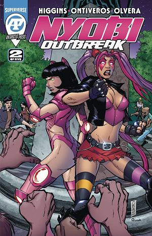 Nyobi Outbreak #2 CVR A JUAN ANTONIO ONTIVEROS cover