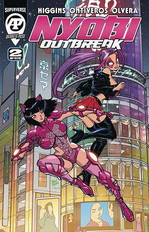 Nyobi Outbreak #2 CVR B BEN DUNN cover
