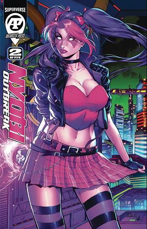 Nyobi Outbreak #2 CVR C MIKE DEBALFO cover