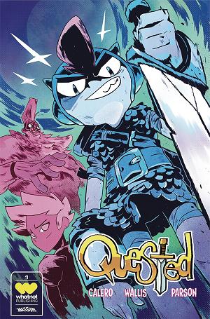 Quested #1 HUTT 2ND PTG cover