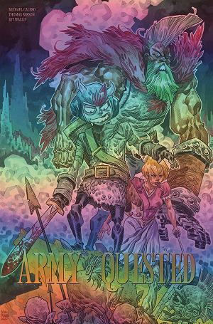 Quested #1 RIEGEL ARMY OF DARKNESS HOMAGE FOIL cover