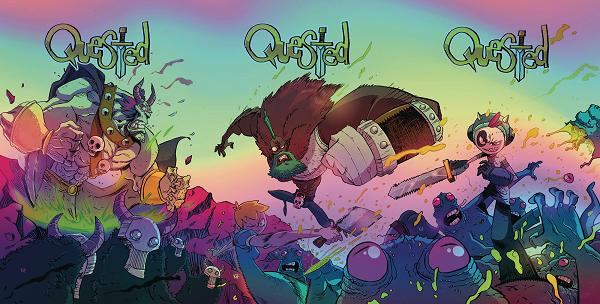 Quested #1 cover by Kit Wallis