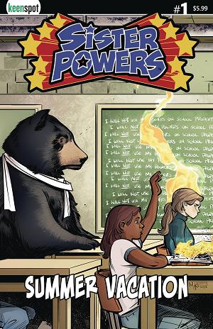 Sister Powers Summer Vacation #1 CVR C MIKE NORTON cover