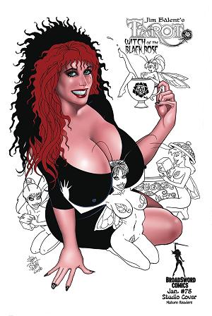 Tarot Witch Of The Black Rose #78  cover