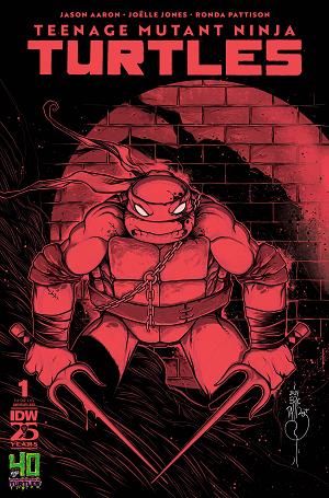 Teenage Mutant Ninja Turtles 2024 #1 40TH ANNIV TALBOT cover