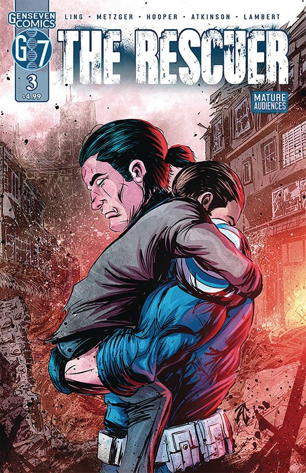 The Rescuer #3 cover