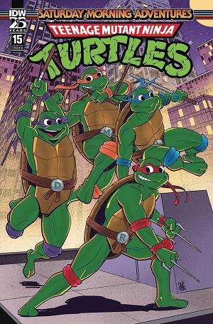 Tmnt Saturday Morning Adv 2023 #15 CVR B CUNHA cover