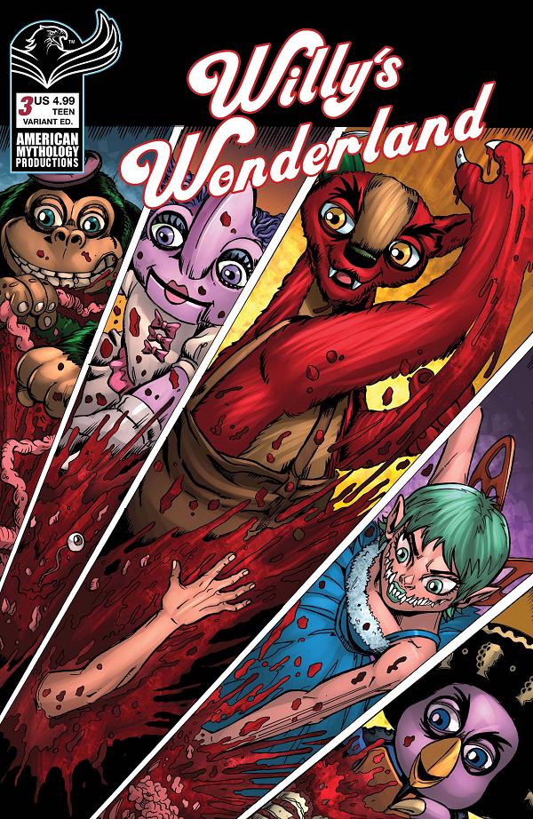 Willys Wonderland Prequel #3 CVR B CALZADA cover