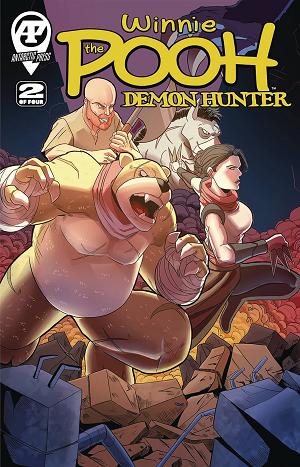 Winnie The Pooh Demon Hunter #2 cover