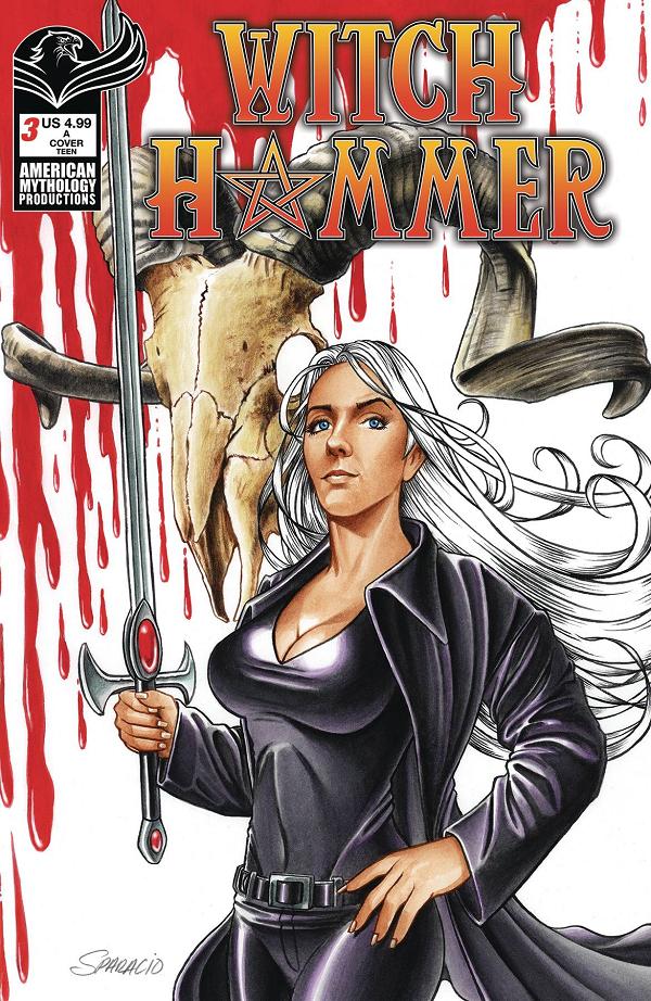 Witch Hammer #3 cover by Mark Sparacio
