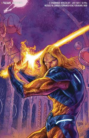X-O Manowar Invictus #3 CVR B FAJARDO VIRGIN cover