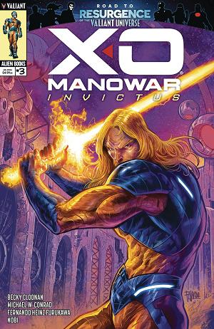 X-O Manowar Invictus #3 CVR A FAJARDO cover