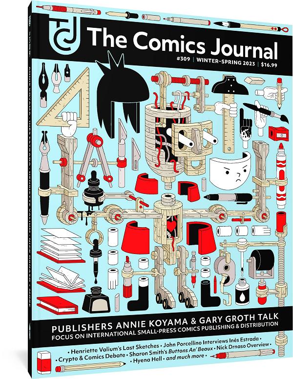 Comics Journal #309 cover