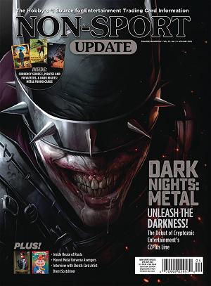 Non Sport Update Vol 35 #4 cover
