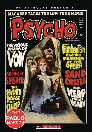 Ps Artbook Psycho Magazine #6 cover