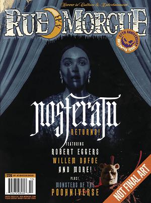 Rue Morgue Magazine #220 cover