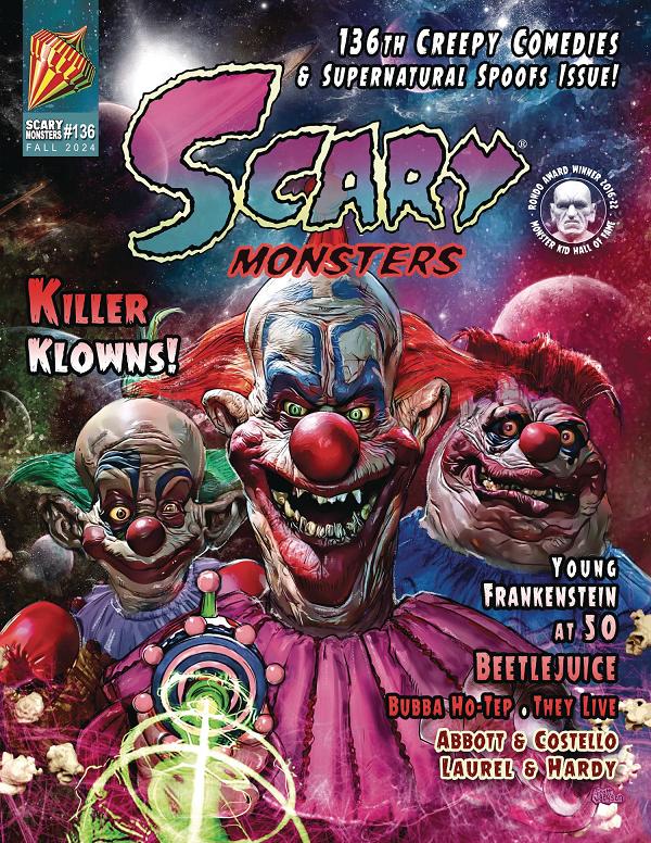Scary Monsters Magazine #136 cover