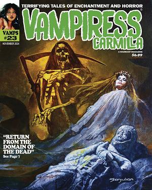 Vampiress Carmilla Magazine #23 cover