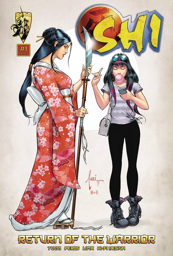 Shi Return Of The Warrior #1 CVR A BILLY TUCCI (MR) cover