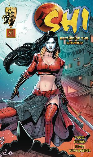 Shi Return Of The Warrior #1 CVR B (OF 2) CVR B BILLY TUCCI cover