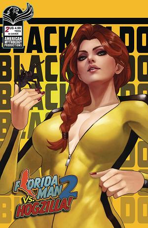 Florida Man Vs Hogzilla #2 CVR B MONORIROGUE cover