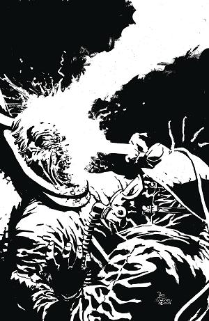 Valentine Bluffs Massacre #4 CVR E LTD ED B&W VIRGIN ART (MR cover
