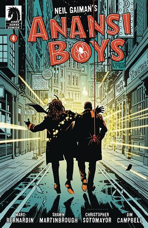 Anansi Boys I #4 CVR B MARTINBROUGH cover