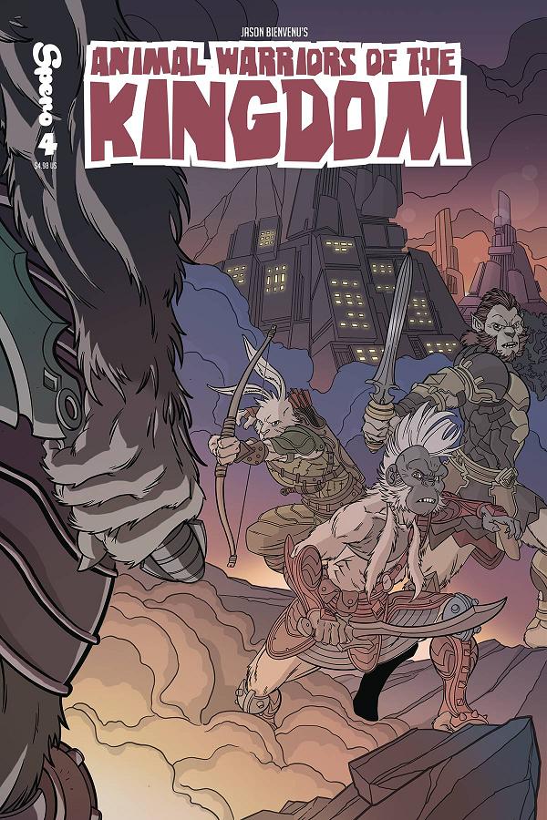 Animal Warriors Of The Kingdom #4 CVR A PRASTHA cover