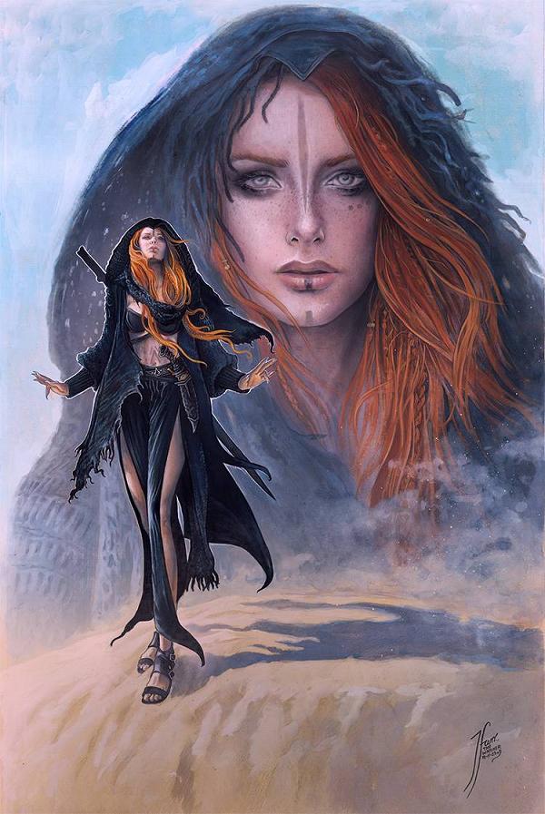 Assassins Creed Visionaries #1 cover by Tehani Farr