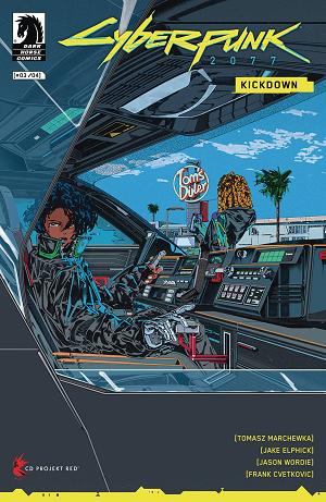Cyberpunk 2077 Kickdown #3 CVR B RUDCEF cover