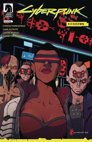 Cyberpunk 2077 Kickdown #3 CVR C ARAUJO cover