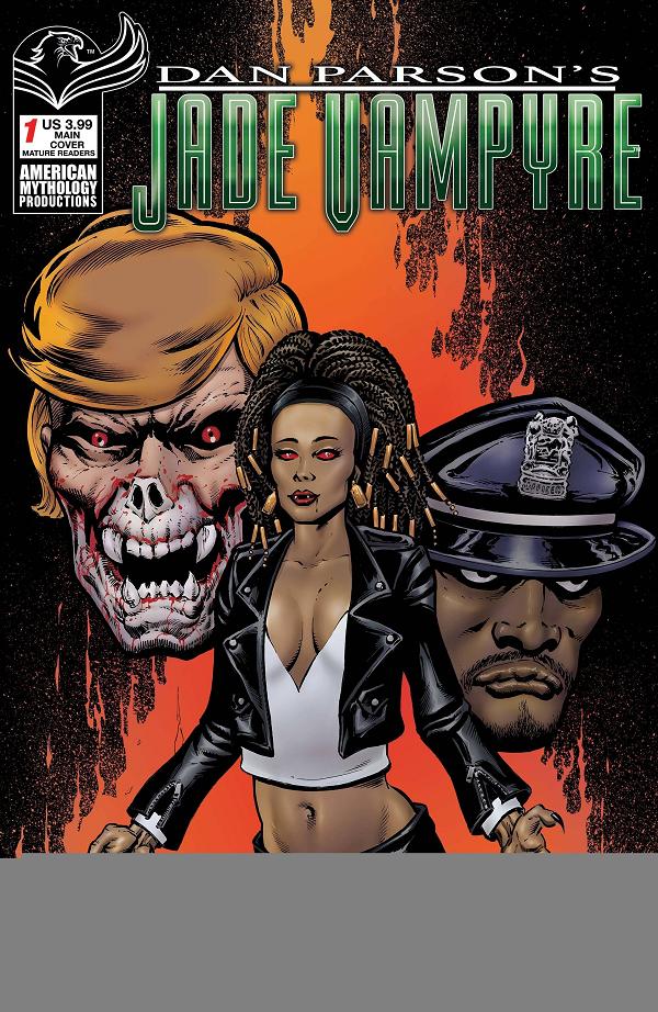 Dan Parsons Jade Vampyre #1 cover by Dan Parson