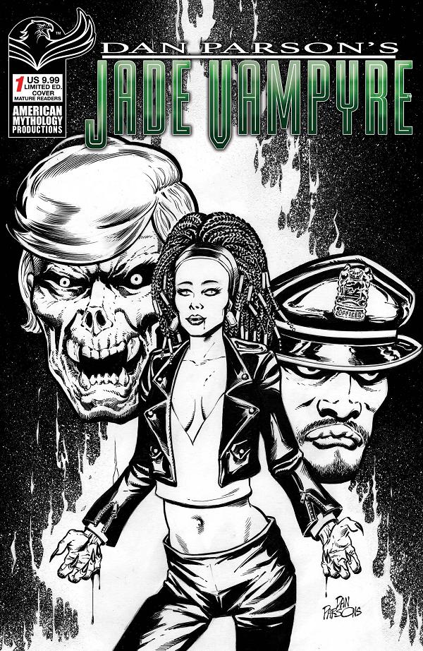 Dan Parsons Jade Vampyre #1 variant cover by Dan Parson