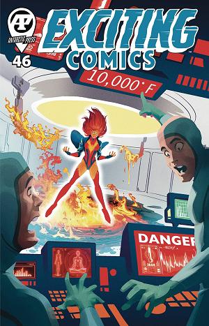 Exciting Comics #46 cover