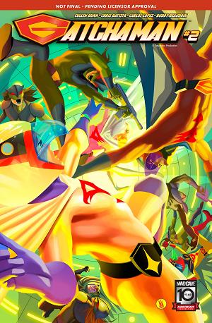 Gatchaman #2 CVR A INAKI MIRANDA cover