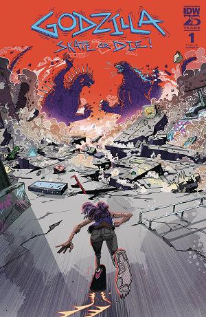 Godzilla Skate Or Die #3 CVR A JOYCE cover