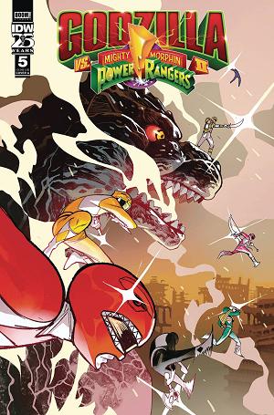 Godzilla Vs Mmpr Ii #5 CVR A RIVAS cover