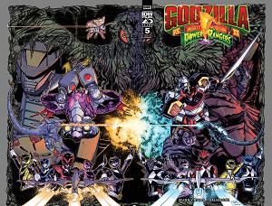 Godzilla Vs Mmpr Ii #5 CVR B SANCHEZ cover