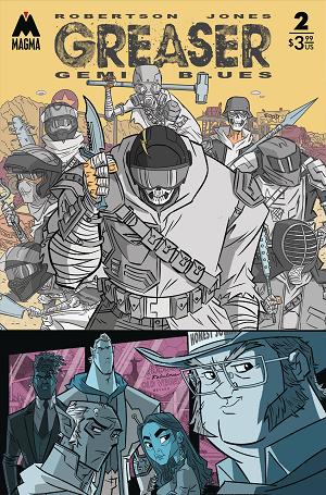 Greaser Gemini Blues #2 CVR A JONES cover