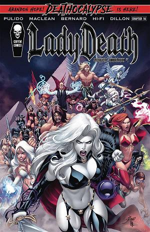 Lady Death Sacrificial Annihilation #1 cover