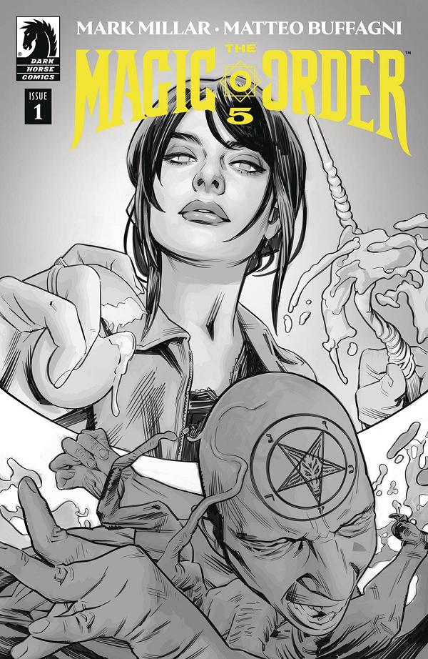 Magic Order V #1 CVR B B&W BUFFAGNI (MR) cover