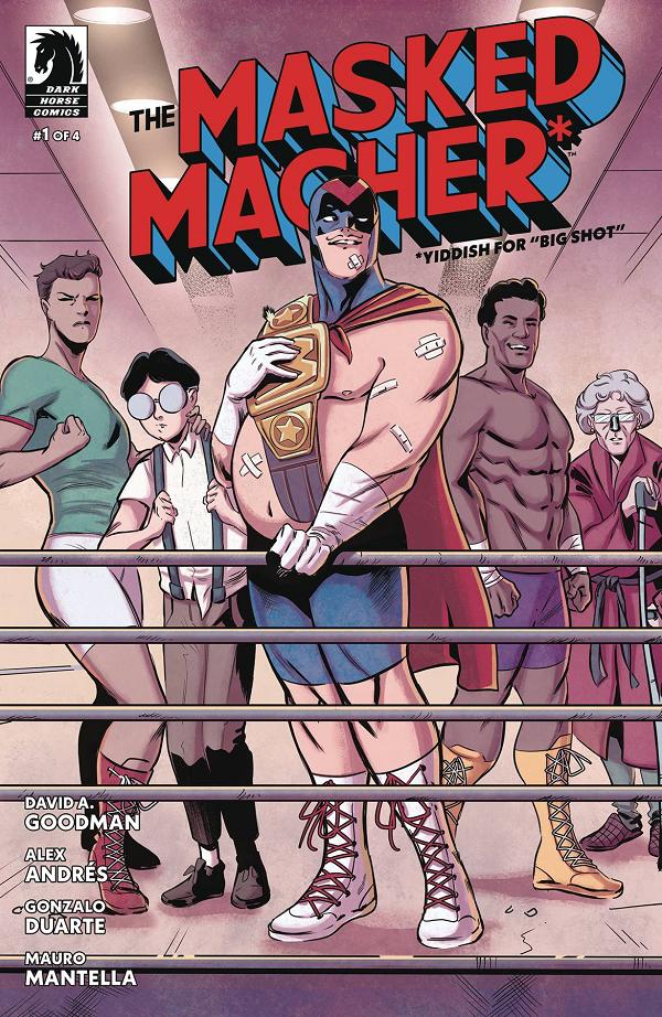 Masked Macher #1 cover