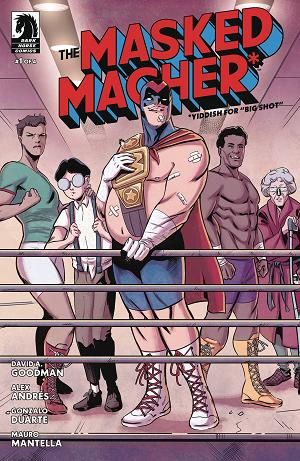Masked Macher #1 cover