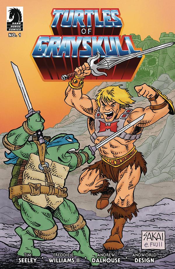Masters Of Universe Tmnt Turtles Of Grayskull #1 CVR B SAKAI cover