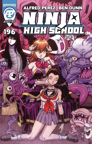 Ninja High School #196 cover