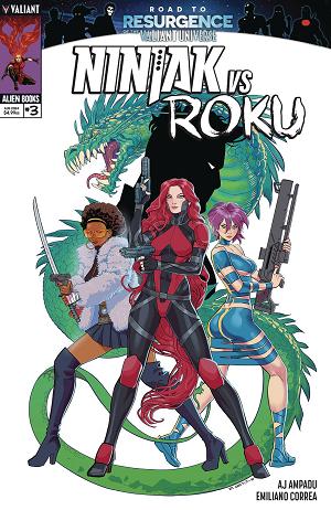 Ninjak Vs Roku #3 CVR A ORTIZ cover