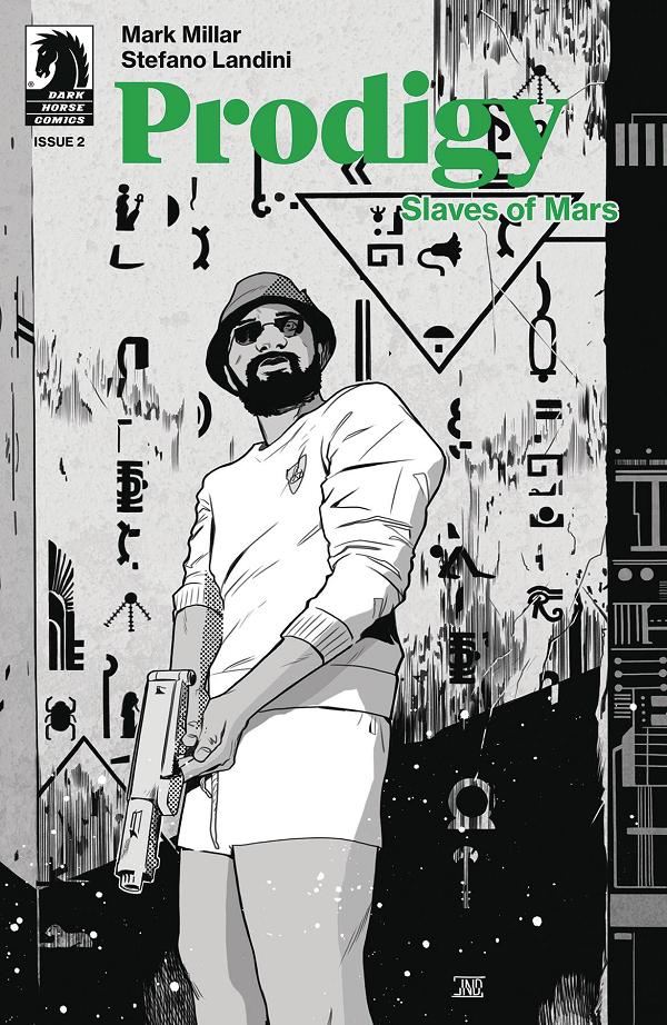 Prodigy Slaves Of Mars #2 CVR B B&W LANDINI (MR) cover