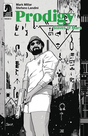 Prodigy Slaves Of Mars #2 CVR B B&W LANDINI (MR) cover