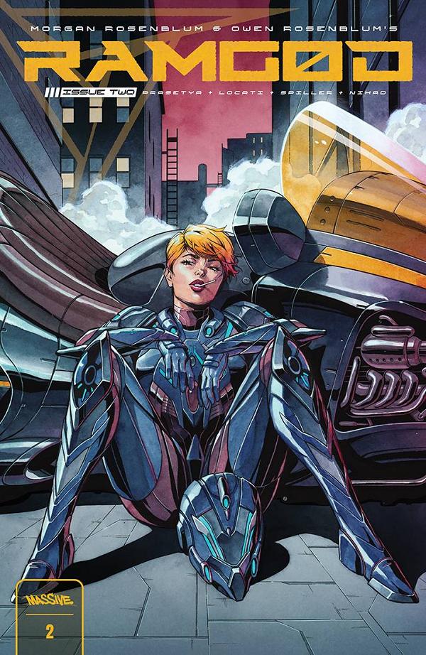 Ramgod #2 cover by Hector Trunnec
