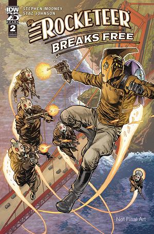 Rocketeer Breaks Free #2 CVR B JOHNSON cover